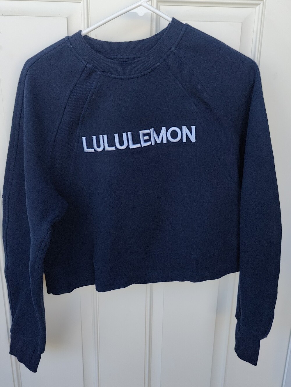 Lululemon Navy Scuba Crewneck Oversized - Picture 2 of 11